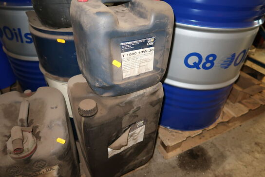 Div. Dunke/tønde med olie