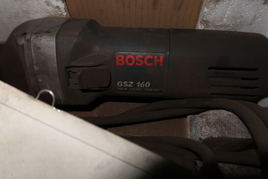 Aftrækker FACOM samt håndværktøj BOSCH GSZ 160