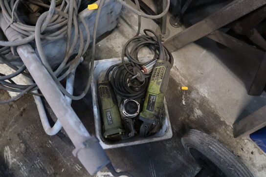 Div. Håndværktøj bl.a. RYOBI m.fl.