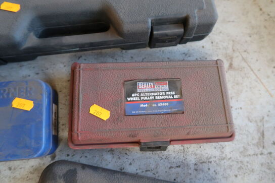 4 kasser med specialværktøj KS TOOLS m.fl.