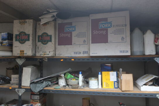 3 fag reoler med div. Reservedele