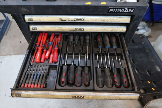 Værktøjsvogn FIXMAN med div. Værktøj