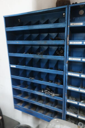 3 stk. sortimentsreoler med div. Bolte m.m.