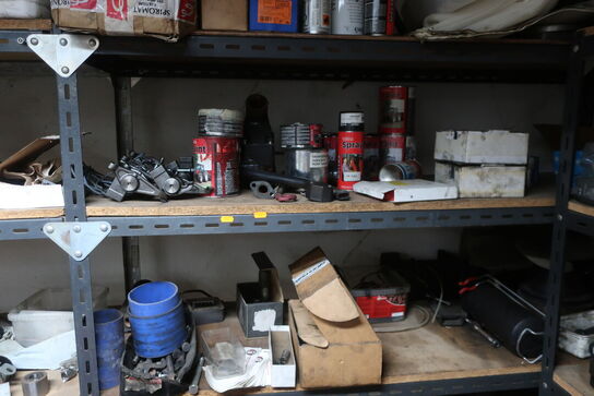 3 fag reoler med div. Reservedele