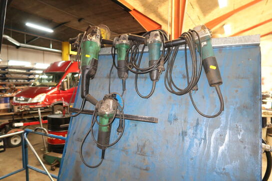 5 stk. håndværktøj MAKITA m.fl.