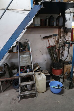 Trappestige, div. Reservedele m.m.