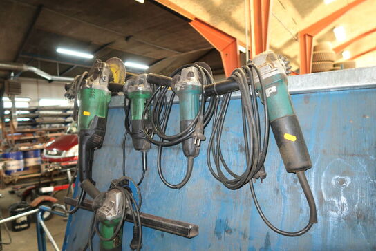 5 stk. håndværktøj MAKITA m.fl.