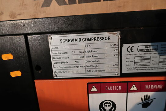 Kompressor DAN KOMPRESSOR SK 75