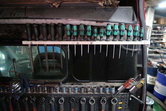 Værktøjstavle med div. Værktøj (læs beskrivelse)