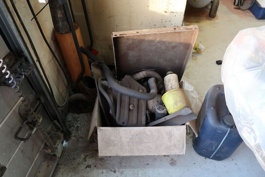 Vintermåtte, stol, div. Reservedele m.m.