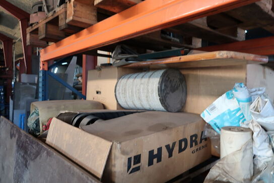 Pallereol med div. Reservedele