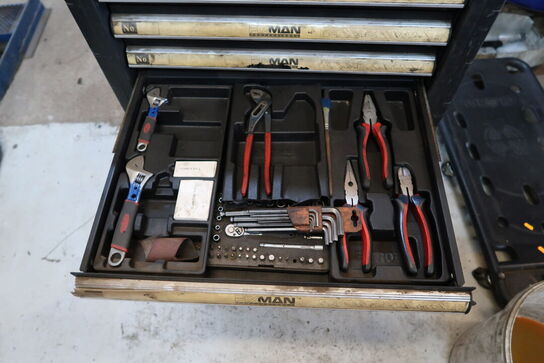 Værktøjsvogn FIXMAN med div. Værktøj