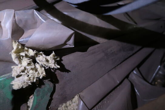 Kasse med div. Reservedele