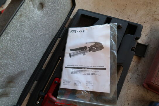 4 kasser med specialværktøj KS TOOLS m.fl.