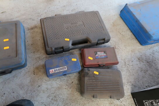 4 kasser med specialværktøj KS TOOLS m.fl.