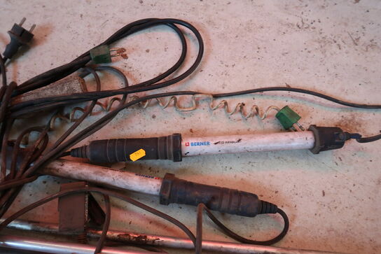 Div. Arbejdslamper BERNER m.fl.