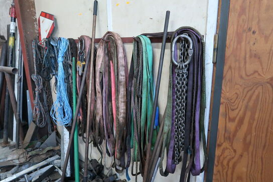 Div. Løftestroppe samt løftekæder m.m.