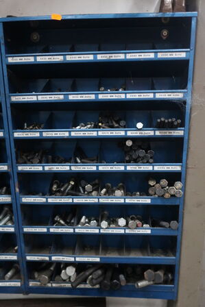 3 stk. sortimentsreoler med div. Bolte m.m.