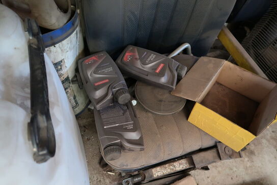 2 stk. dunke med sprinklervæske