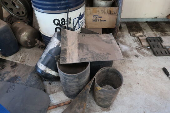 Arbejdsbord med indhold