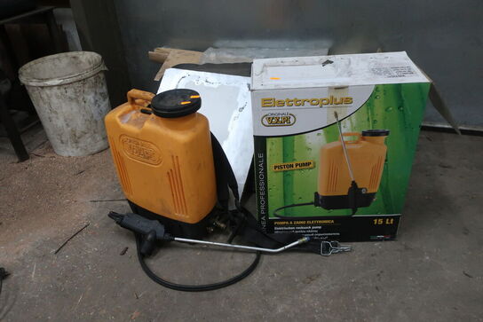 2 stk. rygsprøjter ELETTROPLUS