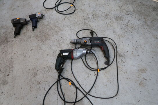 2 stk. håndværktøj bl.a. BOSCH GSB 20-2 RE