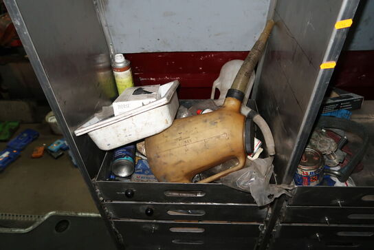 Div. Værktøj i reol (læs beskrivelse)