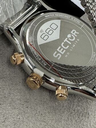 Armbåndsur SECTOR 660 43MM MULT BLUE DIAL SS BR