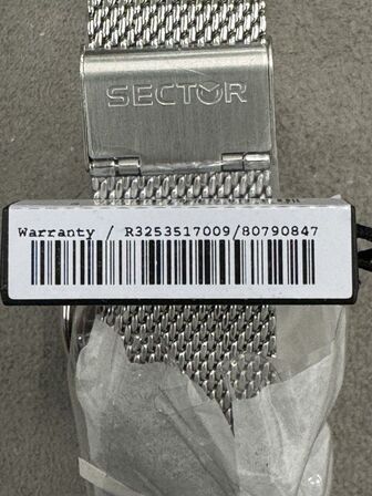 Armbåndsur SECTOR 660 43MM MULT BLUE DIAL SS BR