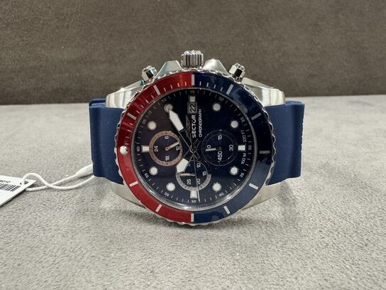 Armbåndsur SECTOR 450 43MM CHR BLUE DIAL BLUE SS
