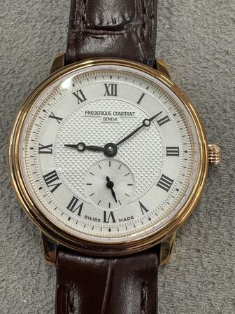 Armbåndsur FREDERIQUE CONSTANT SMALL SECOND, RGP, HIGH PRECISION QRTZ