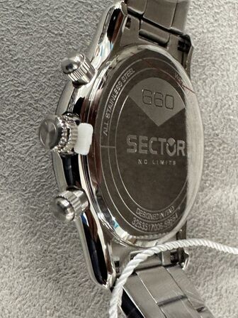 Armbåndsur SECTOR 660 43MM MULT BLACK DIAL SS BR