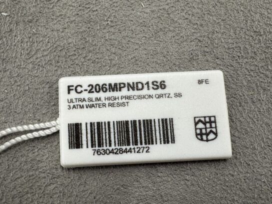 Armbåndsur FREDERIQUE CONSTANT ULTRA SLIM, HIGH PRECISSION QRTZ, SS