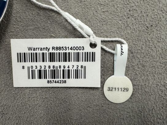 Armbåndsur MASERATI SFIDA 44 MM 3H BLUE DIAL BR SS+RG