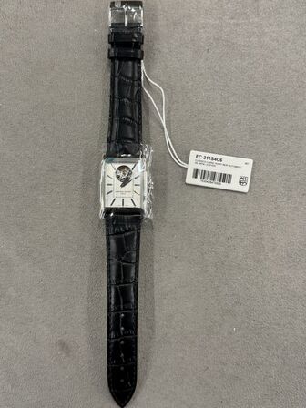 Armbåndsur FREDERIQUE CONSTANT CLASSICS CARRE HEART BEAT AUTOMATIC SS