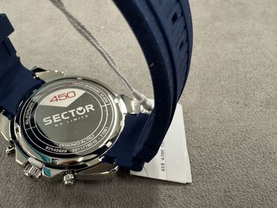 Armbåndsur SECTOR 450 43MM CHR BLUE DIAL BLUE SS