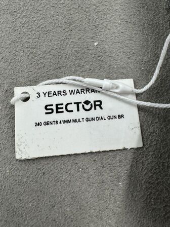 Armbåndsur SECTOR 240 GENTS 41MM MULT GUN DIAL GUN BR