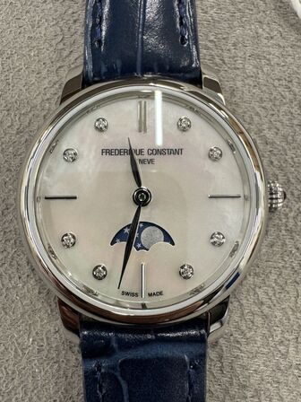 Armbåndsur FREDERIQUE CONSTANT ULTRA SLIM, HIGH PRECISSION QRTZ, SS