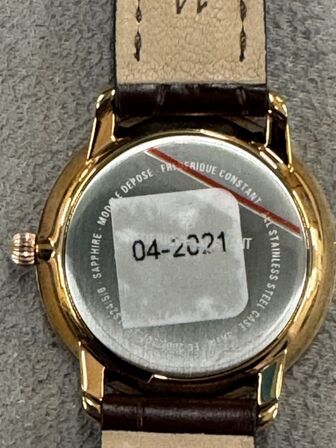 Armbåndsur FREDERIQUE CONSTANT SMALL SECOND, RGP, HIGH PRECISION QRTZ