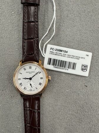 Armbåndsur FREDERIQUE CONSTANT SMALL SECOND, RGP, HIGH PRECISION QRTZ