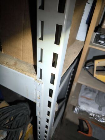 Pallereol uden indhold