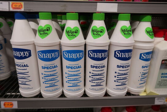 2 fag med stort parti rengøringsartikler m.m. 