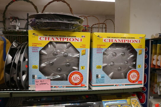 5 fag med tæpper, måtter & bil tilbehør 