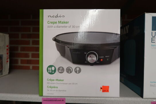 3 stk. Nedis Crêpejern 30 cm