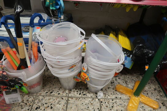 Stort parti legetøj m.m. - tøm 3 fag 