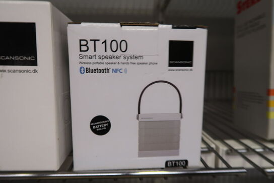 Scansonic Bluetooth højtaler &  DAB+ radio