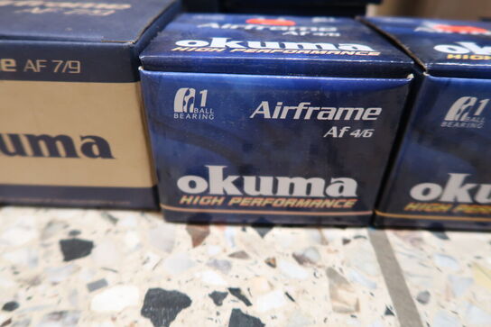 9 stk. Airframe fiskehjul 