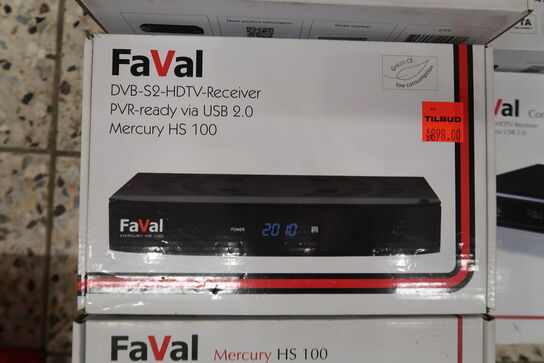 15 stk. ass. Digital receiver