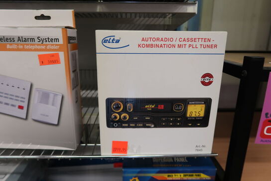 1 fag med diverse elektronik 