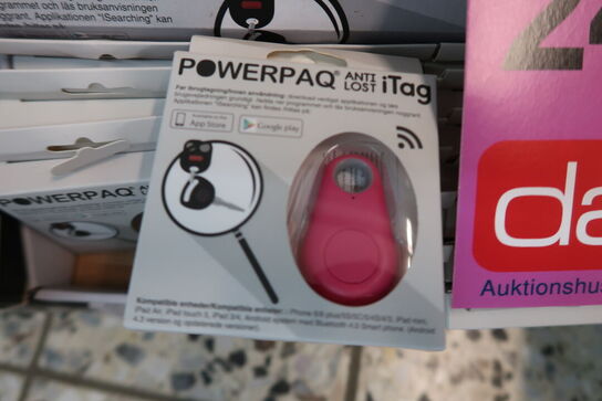 Ca. 32 stk. Powerpaq anti lost iTag
